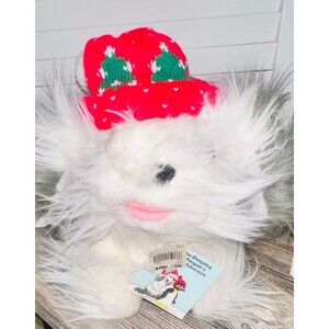 NWT 1990 Archie the Sheepdog Stuffed Animal Plush Commonwealth Christmas